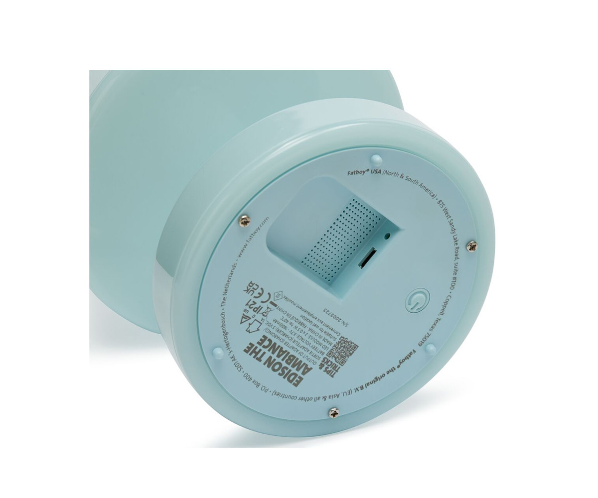 Lámpara de Mesa Edison The Ambiance Polar Blue