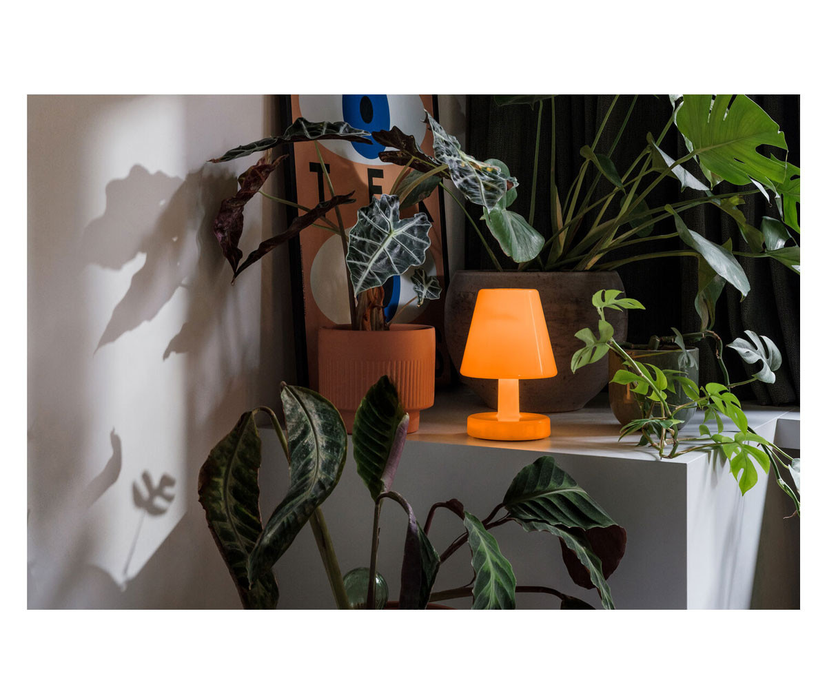 Lámpara de Mesa Edison The Ambiance Sunny Orange