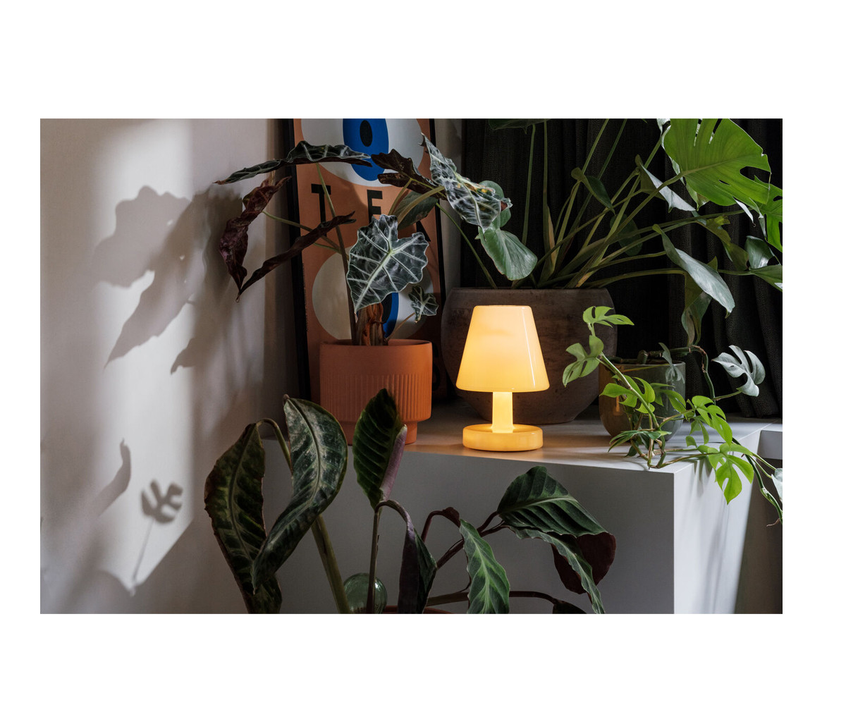 Lámpara de Mesa Edison The Ambiance Pale Yellow