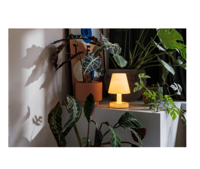 Lámpara de Mesa Edison The Ambiance Pale Yellow