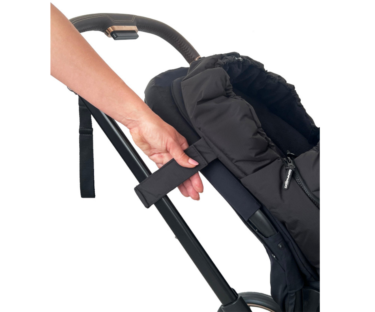 Saco Carro Bebé Mini Soft Black