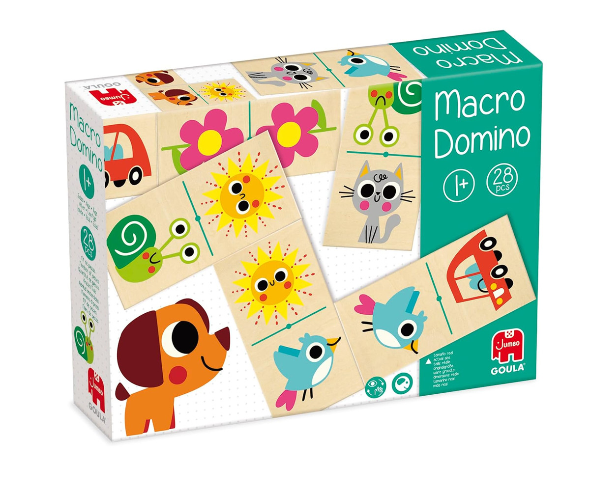 Domino de Madera Animales y Objetos