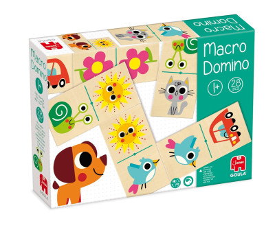 Domino de Madera Animales y Objetos