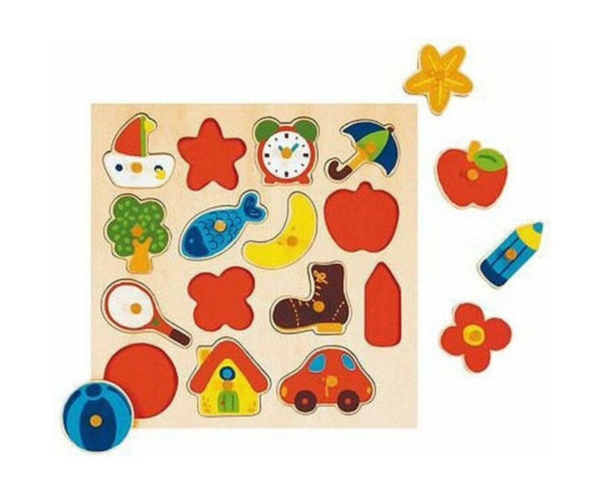 Puzzle de Madera Siluetas