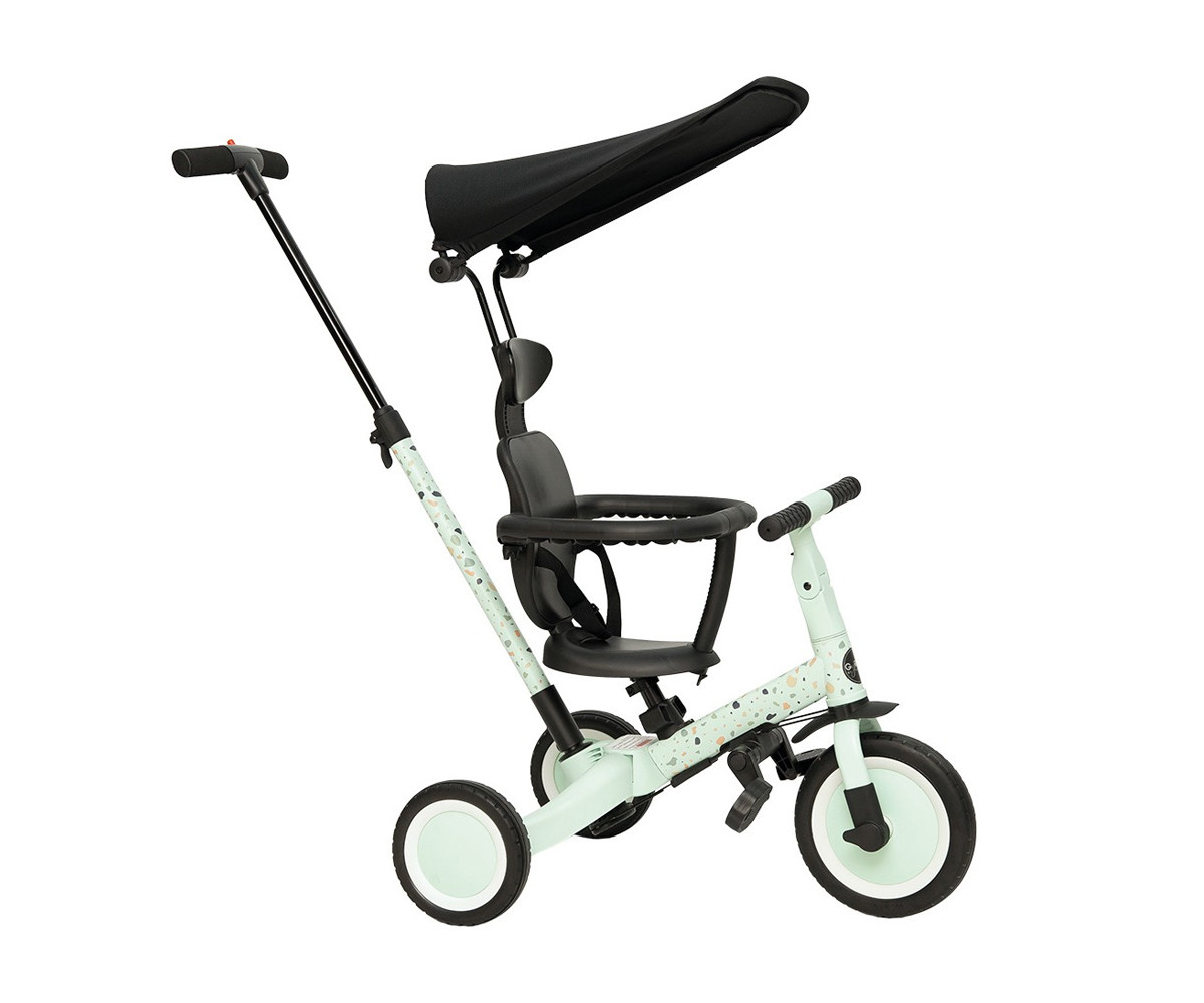 Triciclo Multifunção Gyro+ Stickers Cor Verde