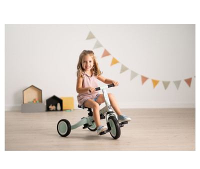 Triciclo Multifunção Gyro+ Stickers Cor Verde