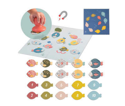 Mi Primer Juego de Pesca Magnético