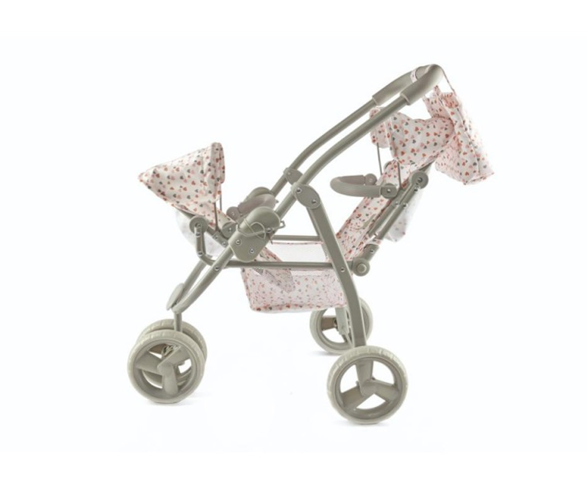 Cochecito Gemelar para Muñecas Amanda