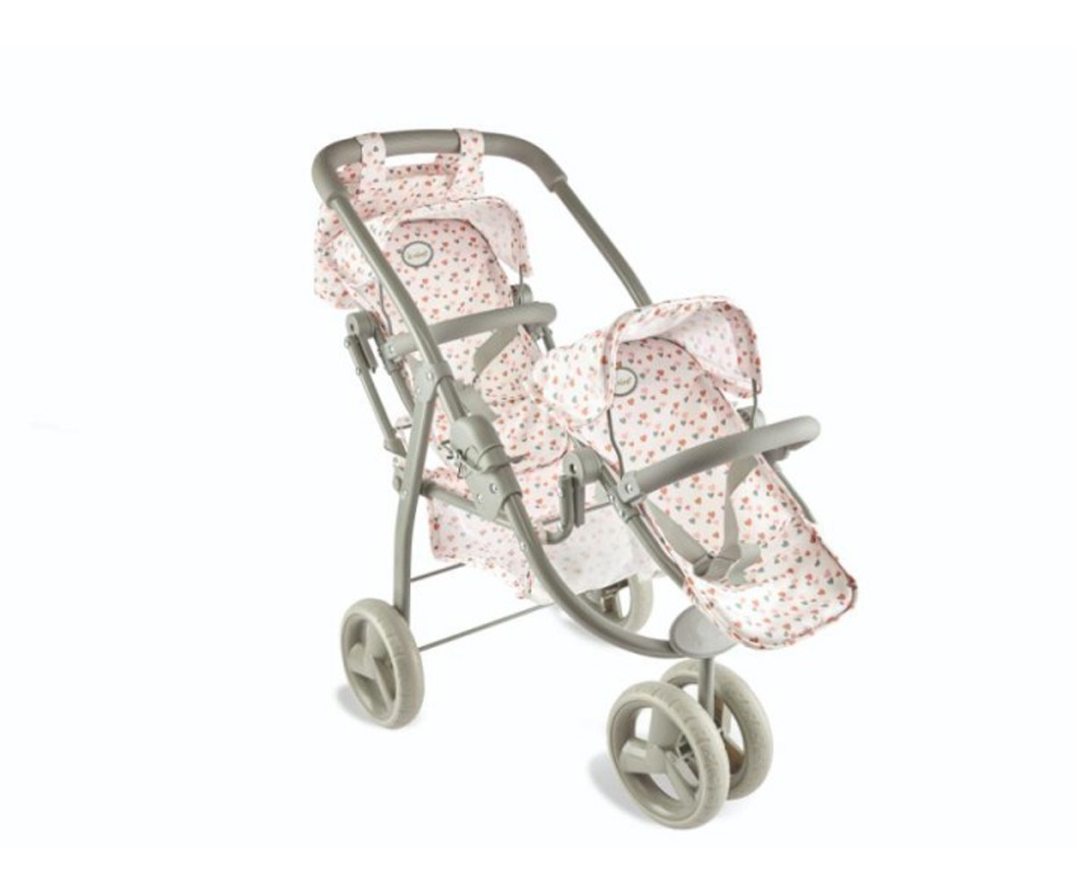 Cochecito Gemelar para Muñecas Amanda