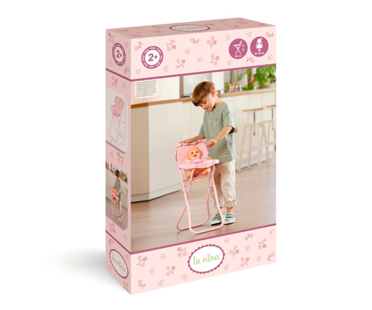 Trona Bandeja para Muñecos Olivia