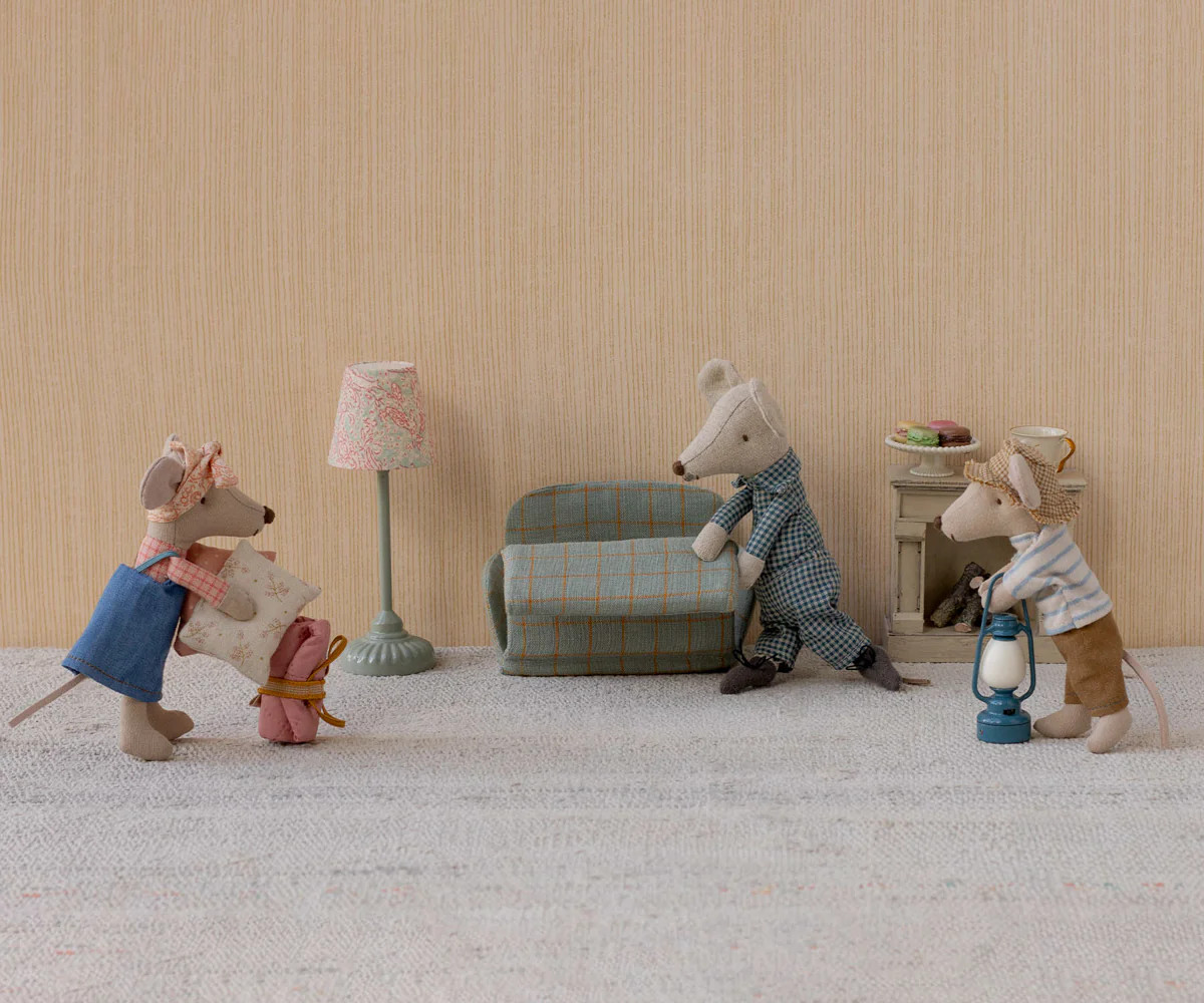 Lampada Piccola da Terra Maileg Miniatura Menta