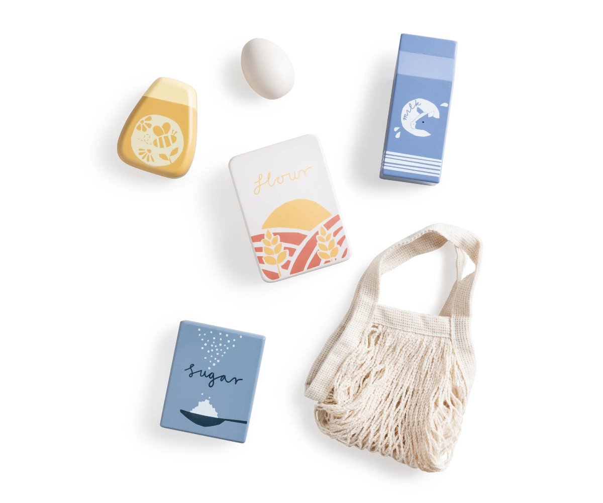 Set de Comestibles de Madera