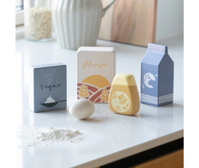 Set de Comestibles de Madera