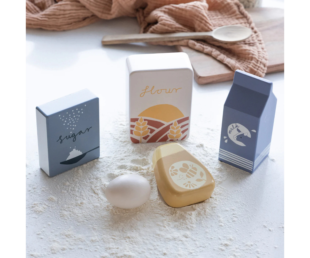 Set de Comestibles de Madera