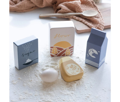 Set de Comestibles de Madera