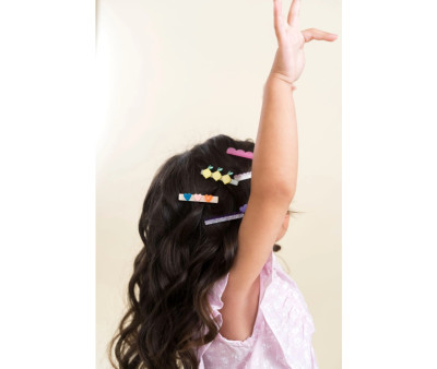 3 Fermagli per Capelli Lemon