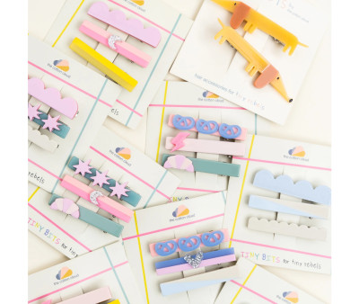 2 Fermagli per Capelli Flying Dog