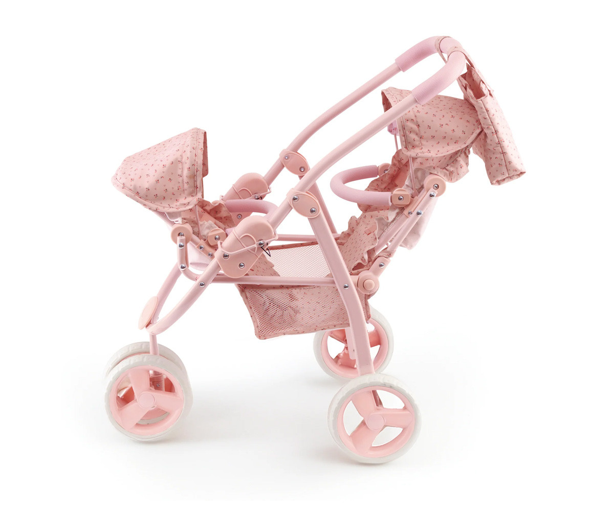 Cochecito Gemelar para Muñecas Olivia