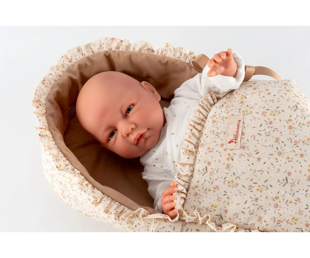 Capazo de Tela para Muñecos Teresa