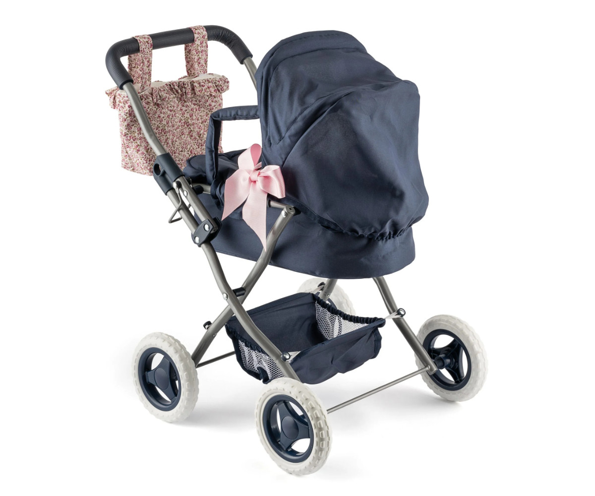 Carrito Pequeño de Muñecas con Capota Martina