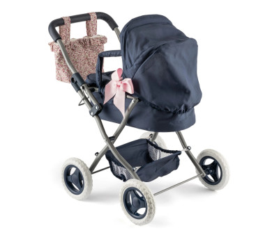 Carrito Pequeño de Muñecas con Capota Martina