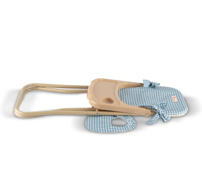 Trona con Bandeja y Babero Noel