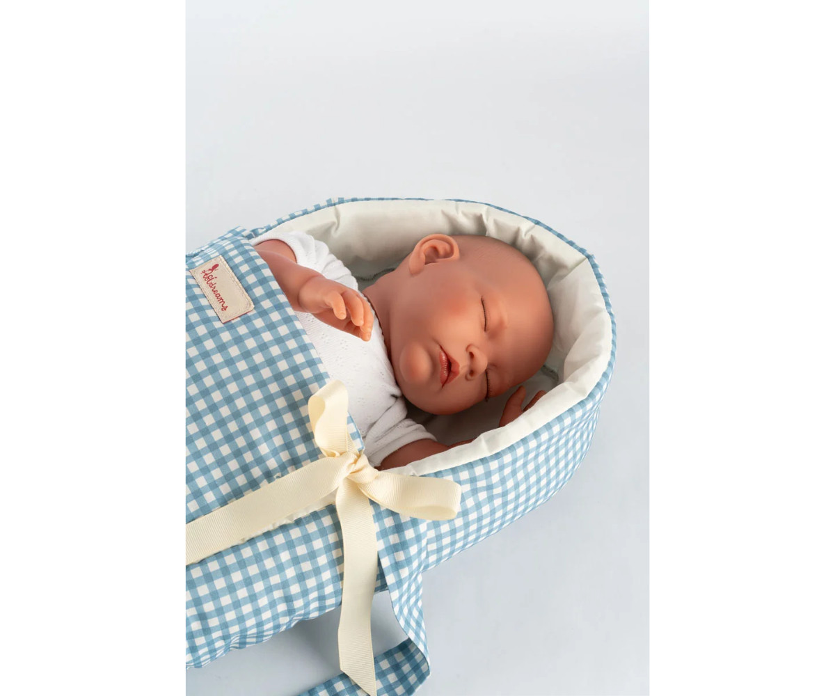 Capazo de Tela para Muñecos Colección Noel