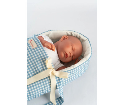 Capazo de Tela para Muñecos Colección Noel