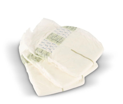 Set de 3 Pañales Muñecas en Bolsa de Tull Beige