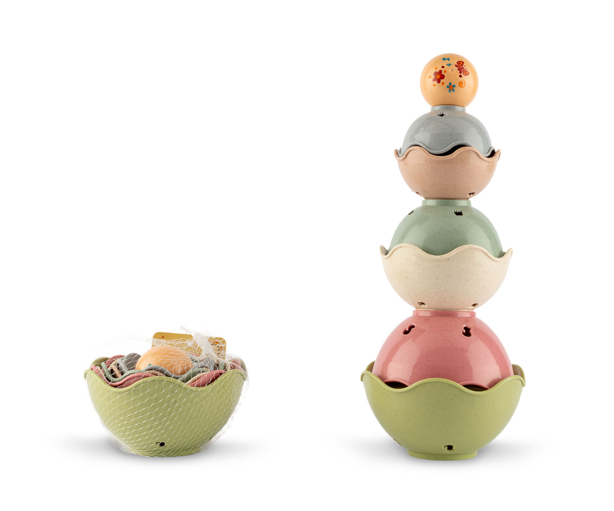 Gioco Impilabile 7 pezzi con Pallina