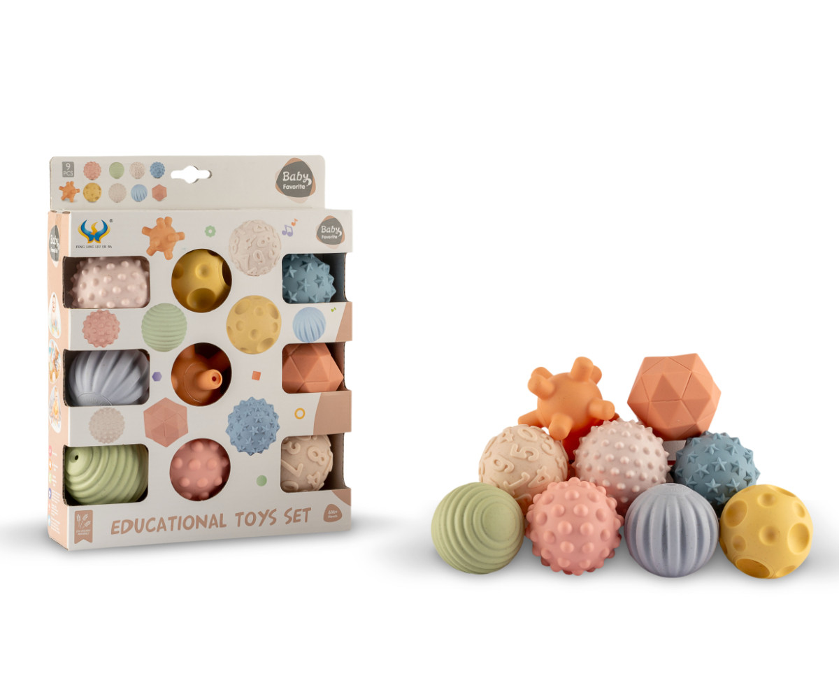 Set 9 Pelotas Sensoriales