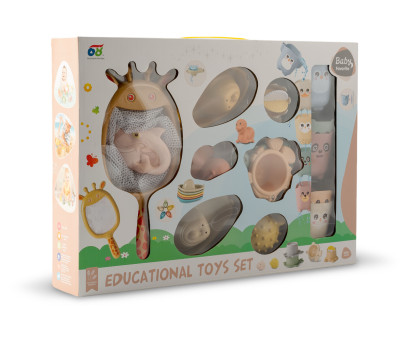 Set  Giochi da Bagno Animali Marini 22 pezzi