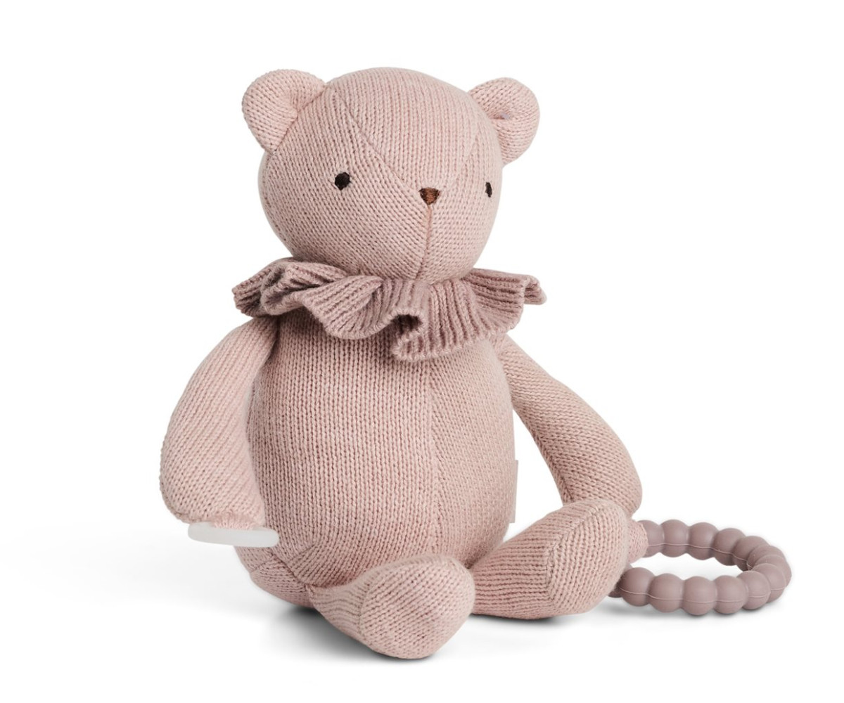 Osito Mordedor para Chupete Rose
