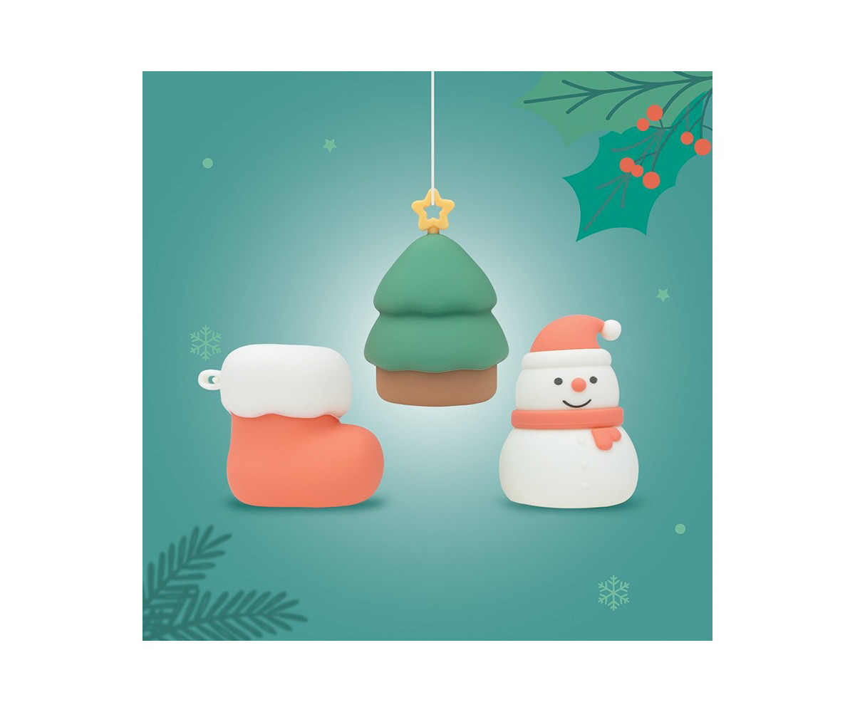 3 Luci Notturne LED RGB Christmas