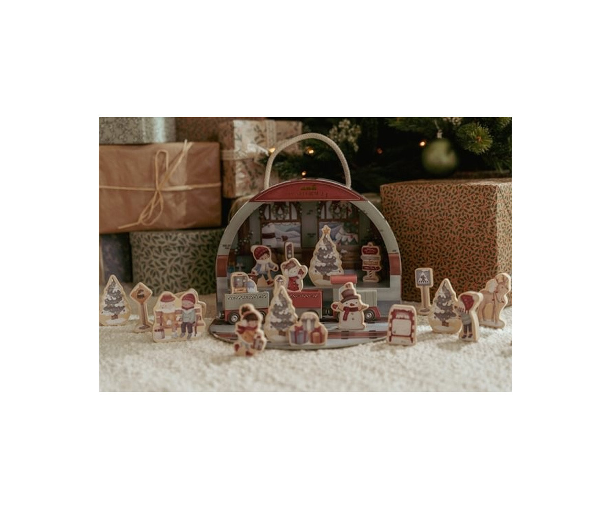 Calendario de Adviento Tren de Navidad Little Dutch