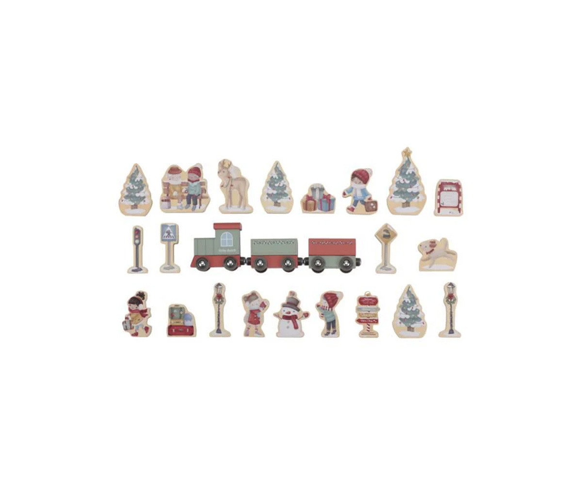 Calendario de Adviento Tren de Navidad Little Dutch