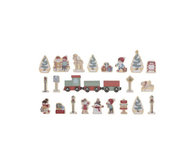 Calendario de Adviento Tren de Navidad Little Dutch