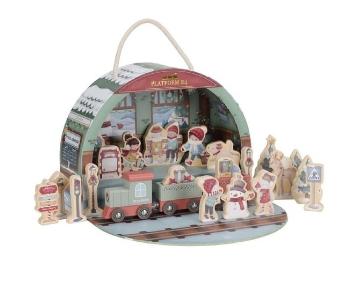 Calendario de Adviento Tren de Navidad Little Dutch