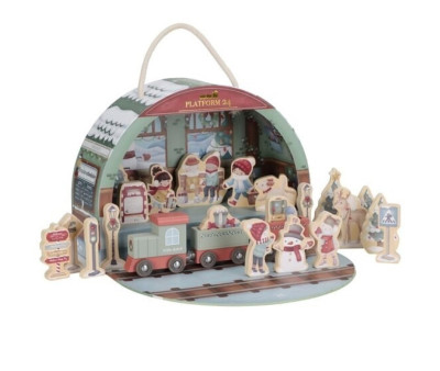 Calendario de Adviento Tren de Navidad Little Dutch