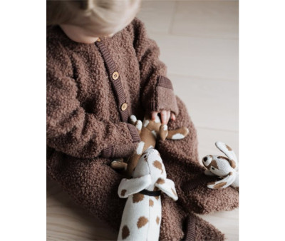 Cesta con Mamá Dog y sus Cachorros