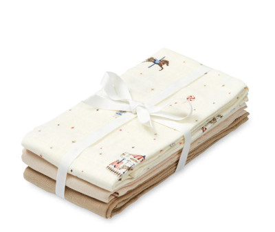 Pack de 3 Muselinas Gots Mix Carousel