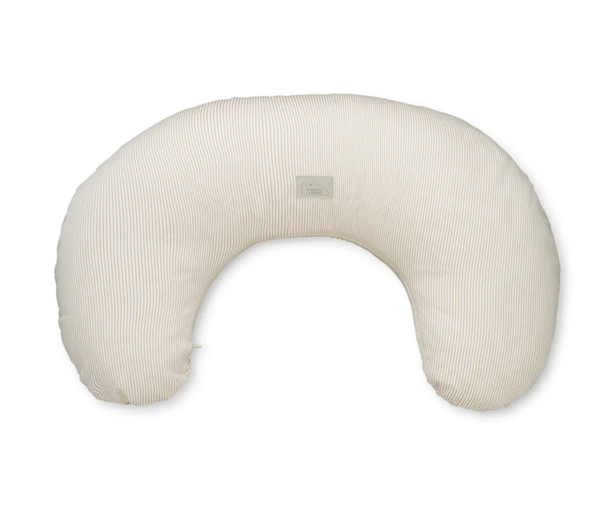 Almohada de Lactancia Stripes Camel