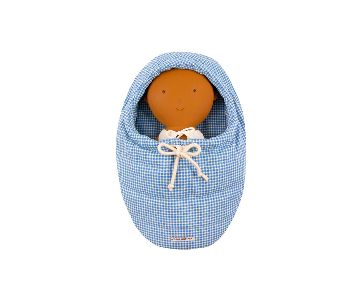 Sacco Bambole Vichy Blue