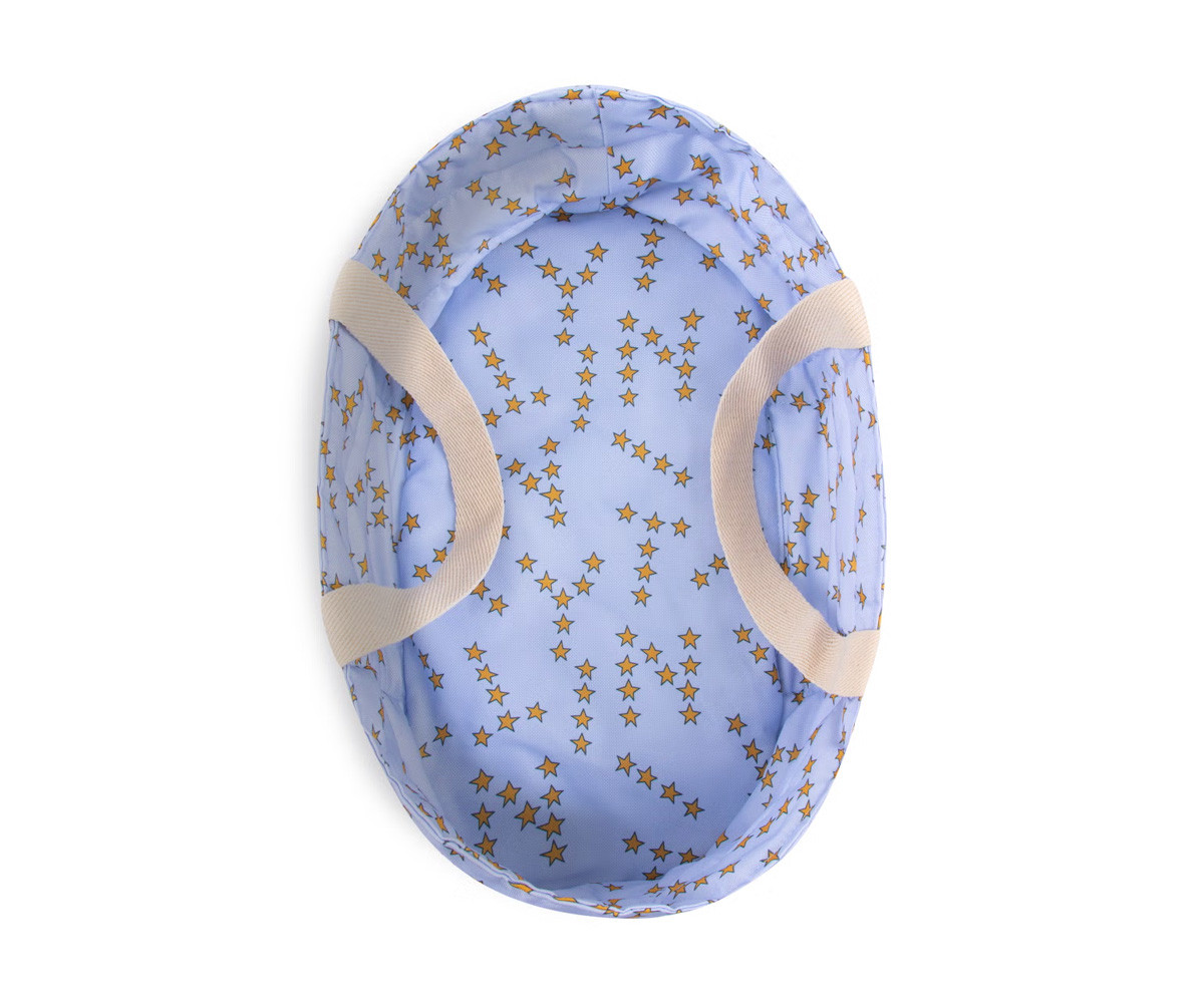 Cesta Bambole Gommu Stars Grey