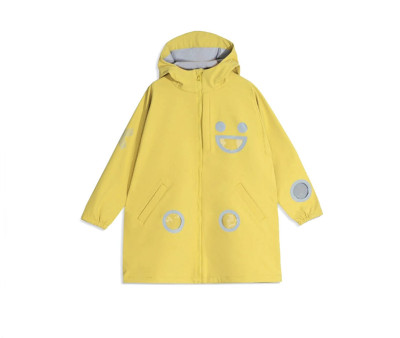 Chaqueta Impermeable Cortavientos Wistiti Amarilla