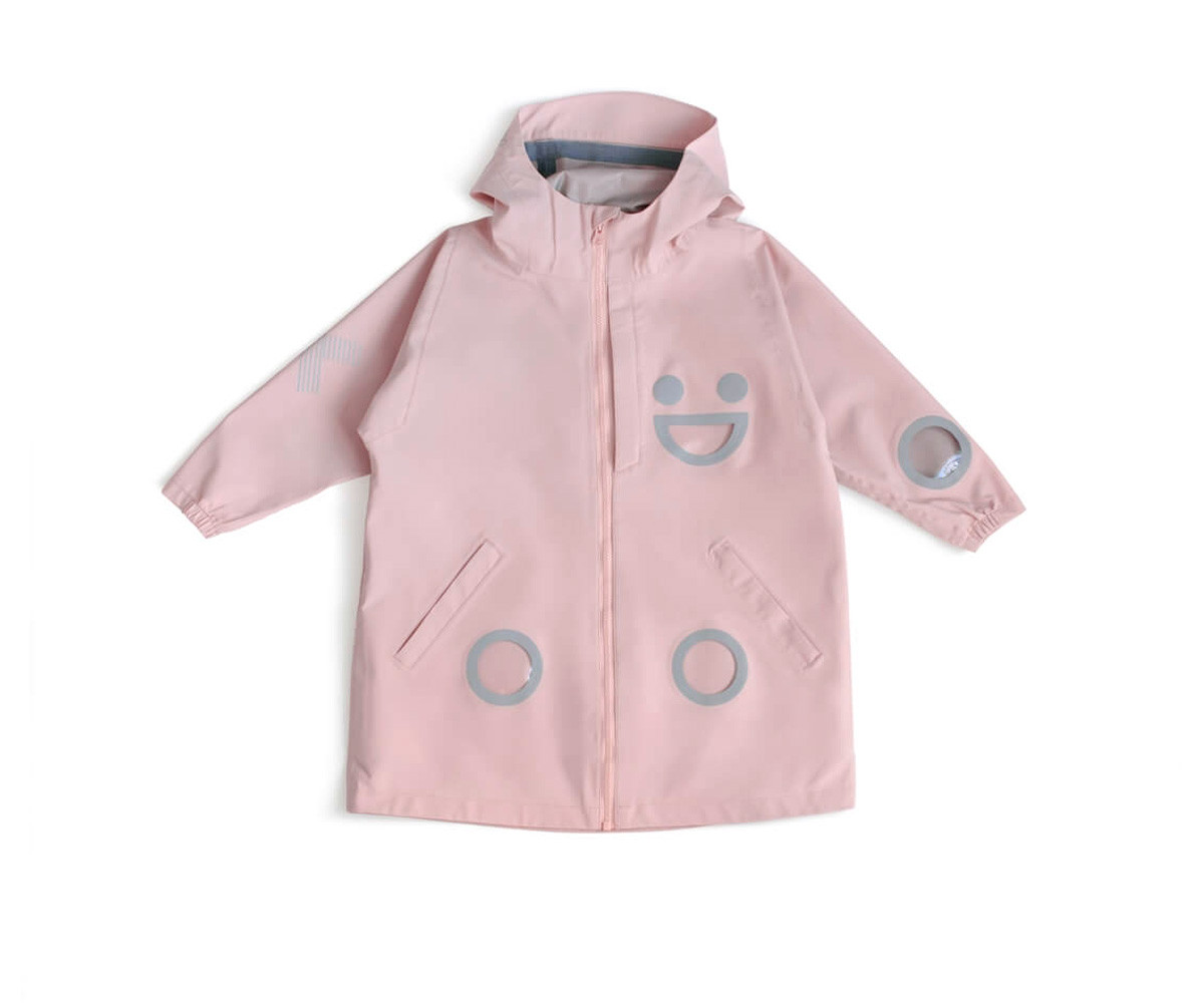 Chaqueta Impermeable Cortavientos Wistiti Rosa