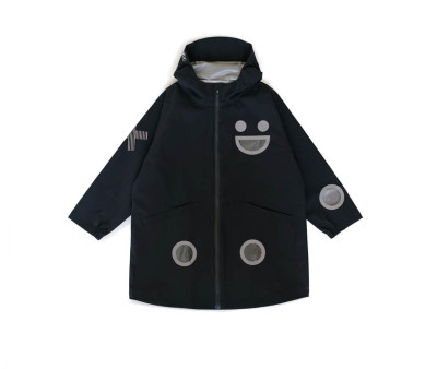 Giacca Antivento Impermeabile Wistiti Black