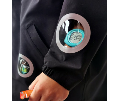 Giacca Antivento Impermeabile Wistiti Black