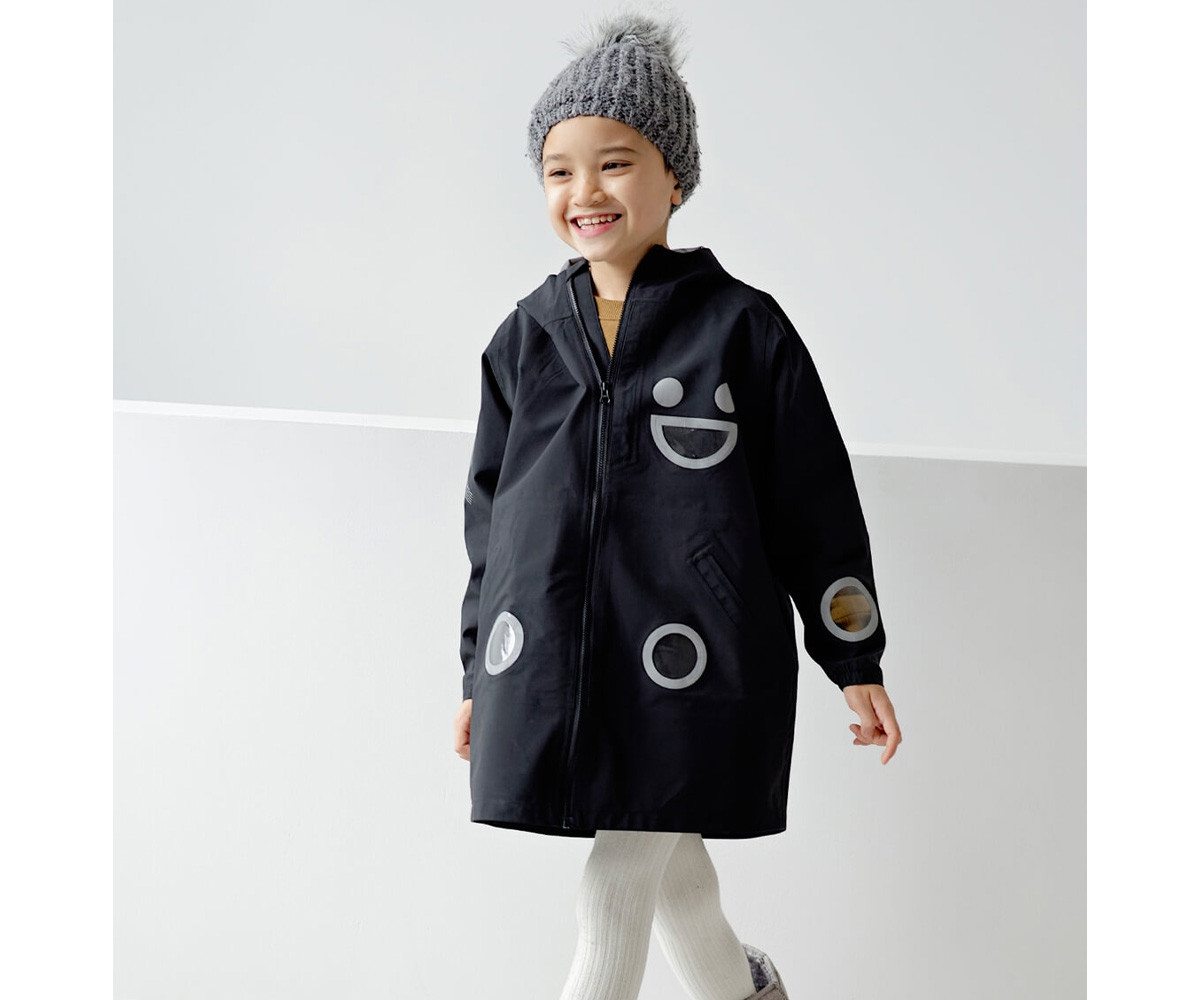 Giacca Antivento Impermeabile Wistiti Black