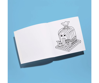 Libro para Colorear Cozy Art Supermarket